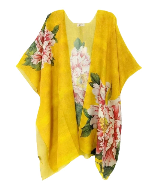 SUNNY KIMONO-62645 PEONY : OSFM