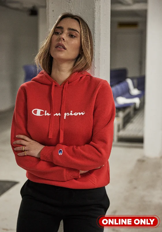 Champion Womens Script Hoodie <br> CWG4N GJR