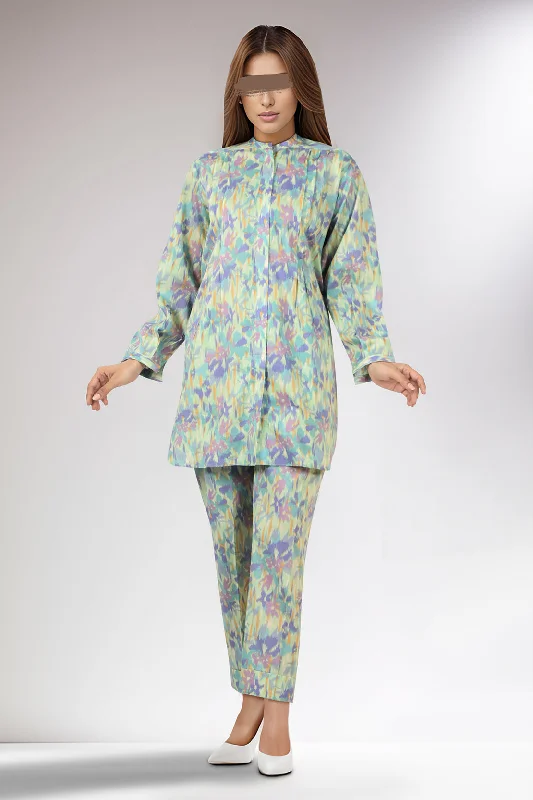 Printed Lawn Stitched 2 Piece (Shirt/Trouser)