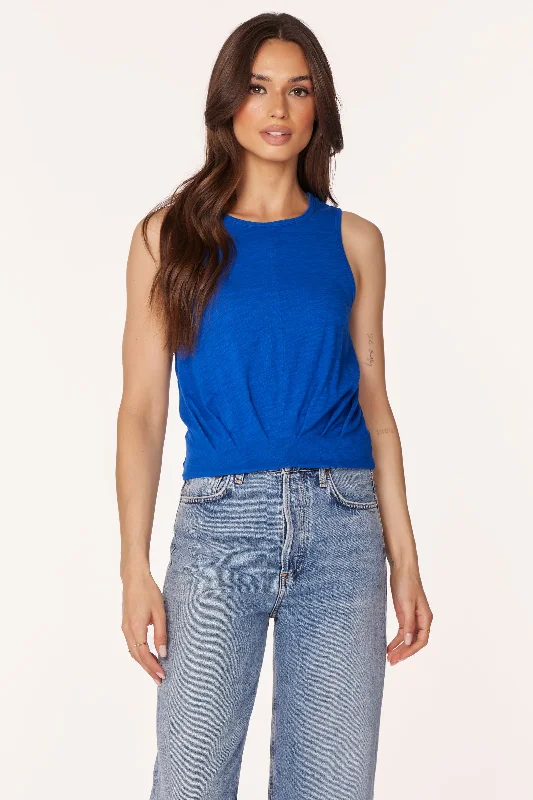 PLEATED HEM TANK