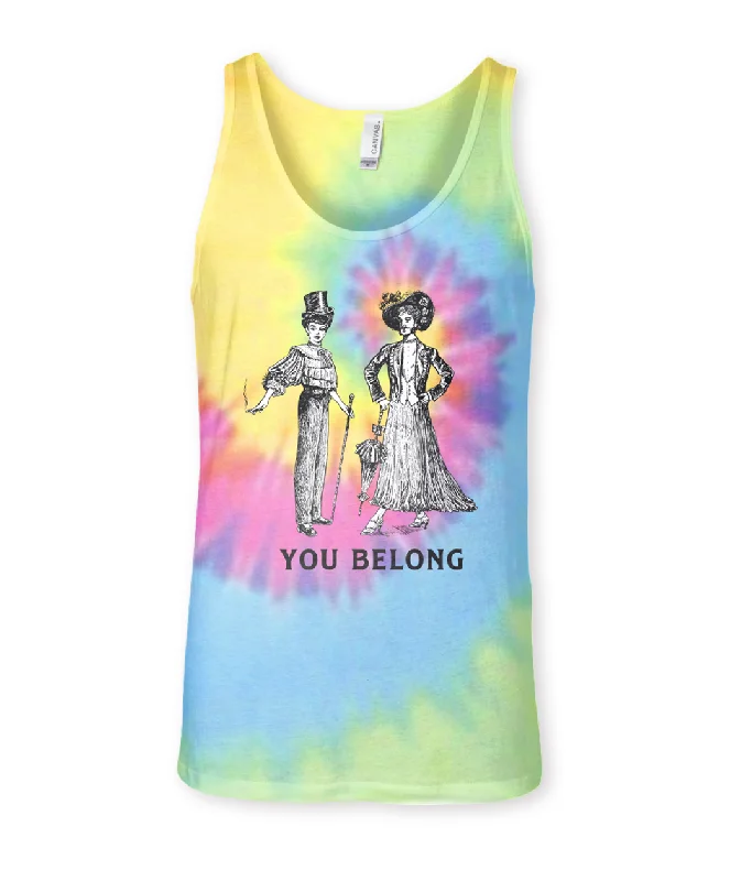 You Belong Tie Dye Tank