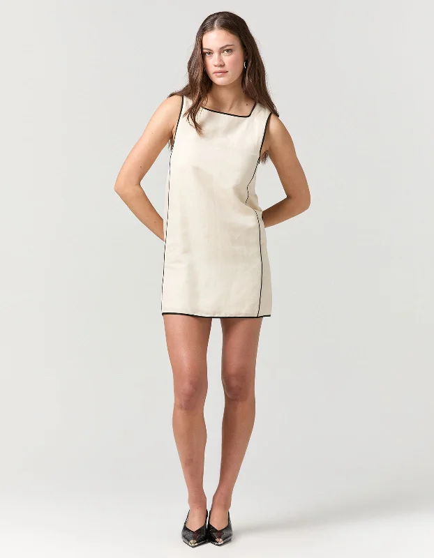 Saskia Dress - Champagne