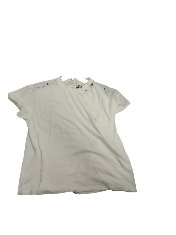 White Top Short Sleeve We The Free, Size S