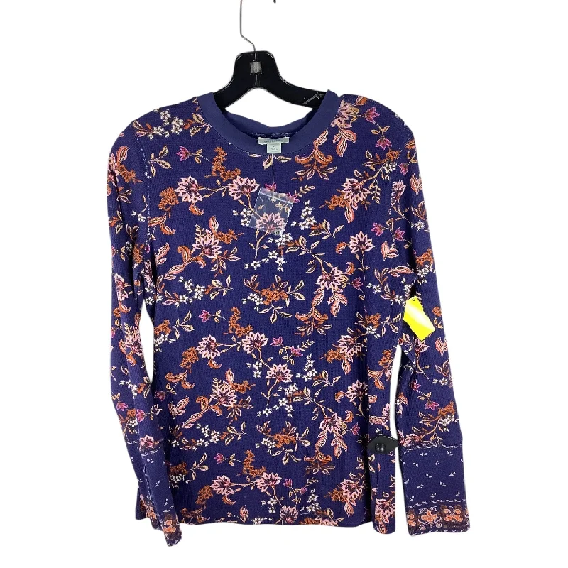 Top Long Sleeve By Sundance In Blue, Size: L