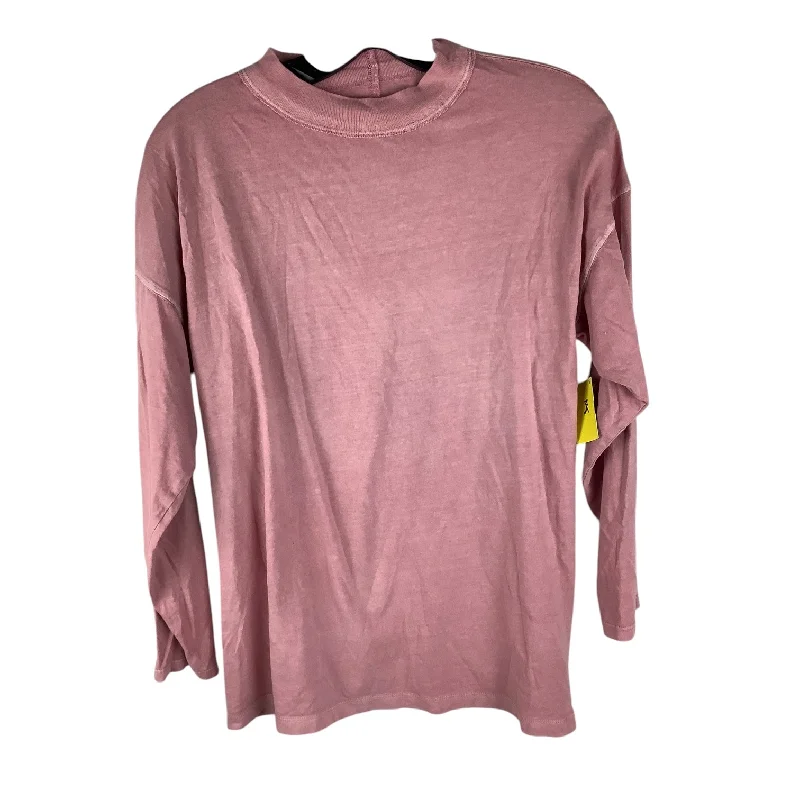 Top Long Sleeve By We The Free In Pink, Size: Xs