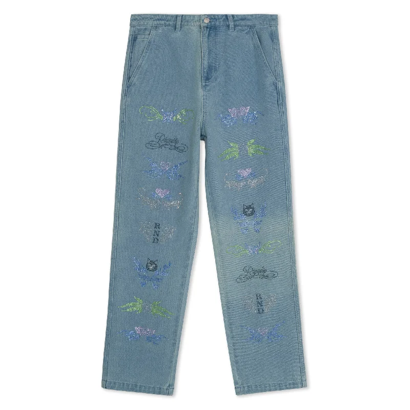 Hyaena Denim Pants (Medium Wash)