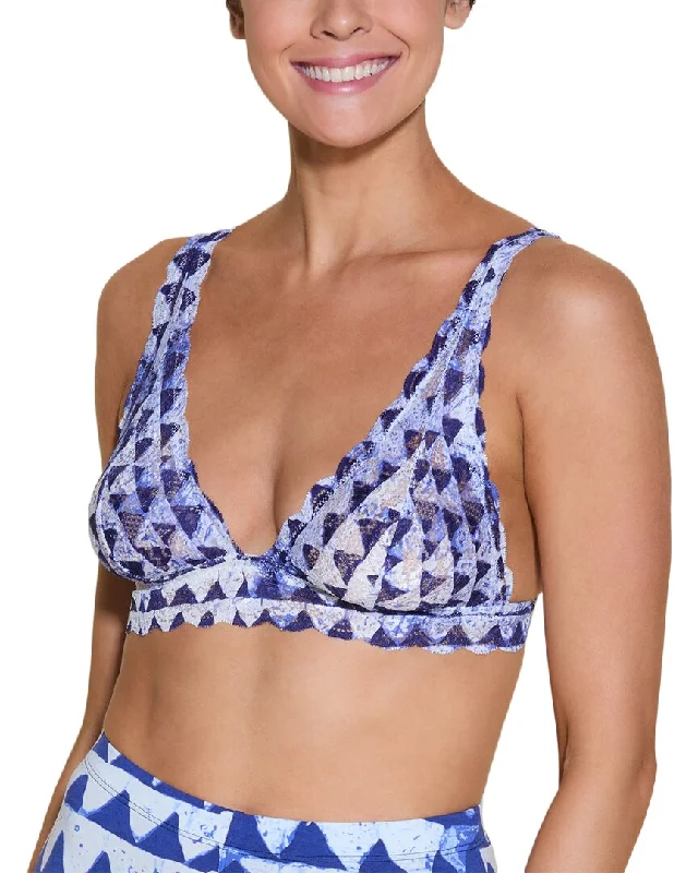 Cosabella Never Say Never Printed Tall Tri Bralette