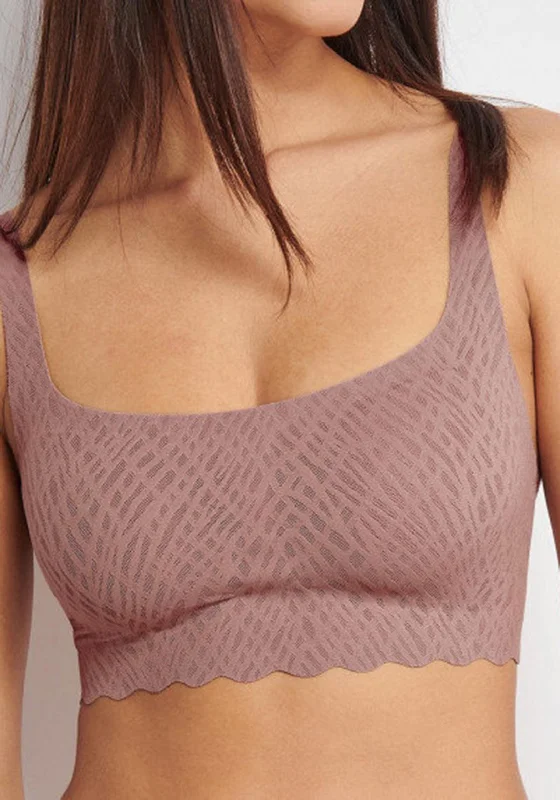 Sloggi Zero Feel Bliss Wire Free Bralette, Cacao