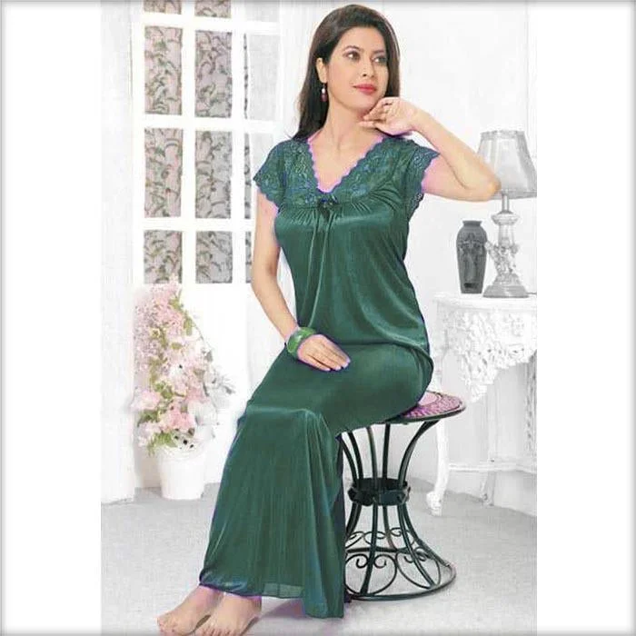 Green - FL-519 - Flourish Nightwear