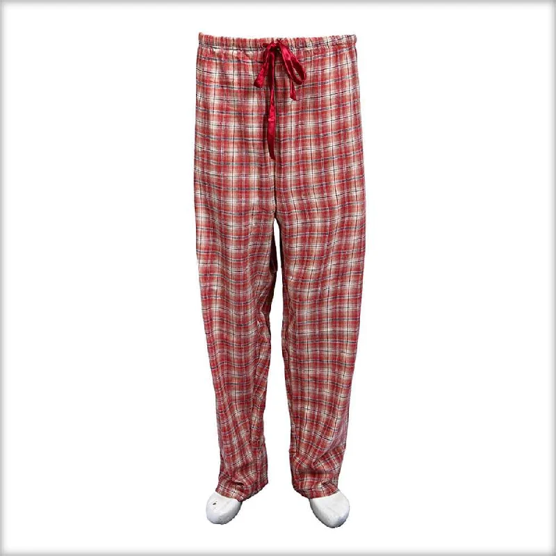 Red Checkered Pajama For Women